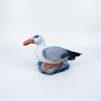 Figura decorativa de gaviota pájaro figuras escultura estatua esculturas 38 cm nuevo.