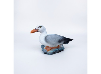 Figura decorativa de gaviota pájaro figuras escultura estatua esculturas 38 cm nuevo.