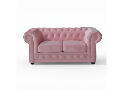 Sofá Chesterfield de tela o cuero con acolchados para sala de estar, conjunto de sofás de 4 plazas.