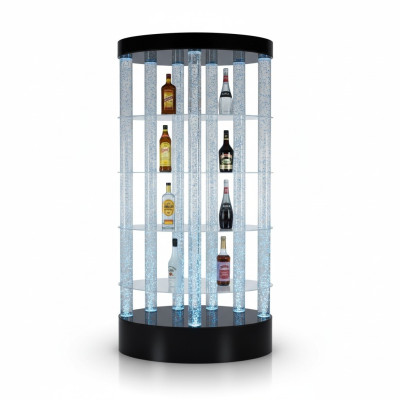 Diseñador Bar Recepción Mostrador de Agua Pared de Agua Pilar de Agua Barra Estantes
