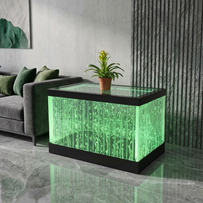 Diseño Mesa Mesa de centro Agua Columnas Columna Sofá Mesas LED