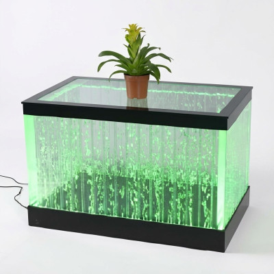 Diseño Mesa Mesa de centro Agua Columnas Columna Sofá Mesas LED