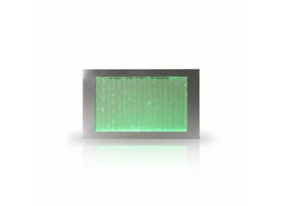 Panel de pared con burbujas de agua, panel de agua LED, cuadro de agua diseñado.