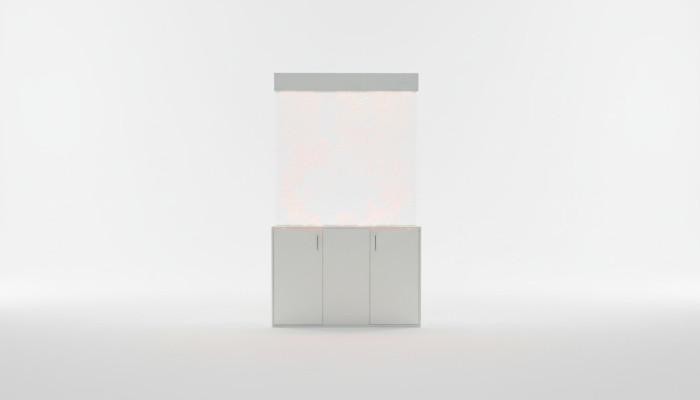 Pared separadora estante armario pared de agua columna decorativa paredes pared de agua LED