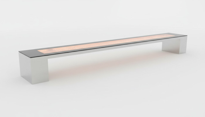 Mesa moderna LED burbuja para oficina restaurante bar club.