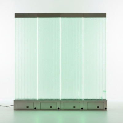 Panel de pared LED fuente de agua paredes de agua modernas pared decorativa de burbujas.