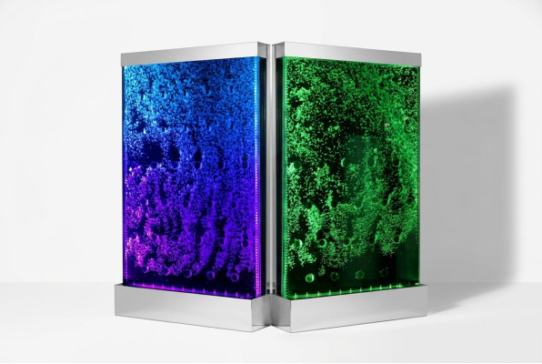 Mampara del separador Estante Armario Pared de agua Columna Paredes LED 120x200