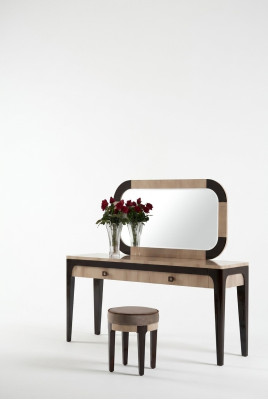 Mesa Moderna Consola Espejo Cómoda Tocador Dormitorio