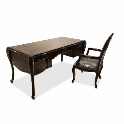 Configuración de la oficina en casa Muebles Mesa Silla 2-pieza Conjunto Escritorio