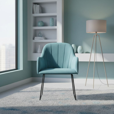 Diseño sillas silla asiento práctica tapicería comedor textil tela espera despacho