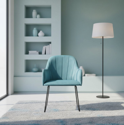 Silla 6x para comedor silla tapizada para sala de estar sillón de televisión conjunto nuevo club