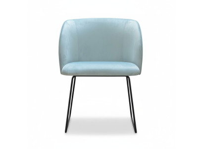 Diseño Silla de sala de espera Asiento Práctica Sillas de comedor Textil Tela Acolchado