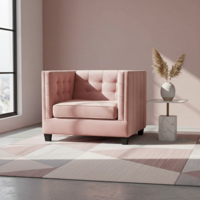Grupo de 8 sillones de lujo para sala de estar, con comodidad de asiento.