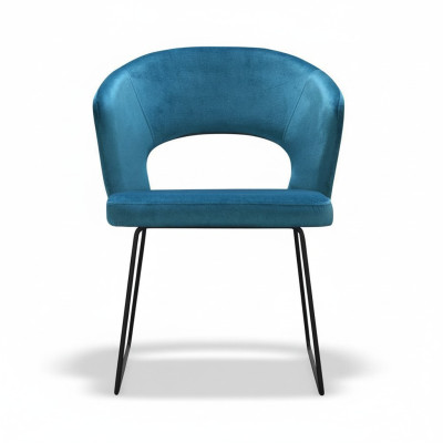 Sillas de salón modernas Grupo de 8 sillas Juego de sillas Verdes Tapizado Reposabrazos Diseño.