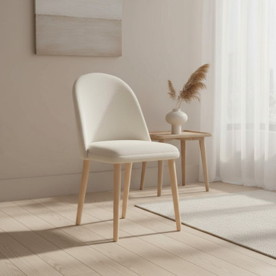 Silla 4x Silla de comedor Tapizada Sillón de salón Juego de asientos Nuevo Club