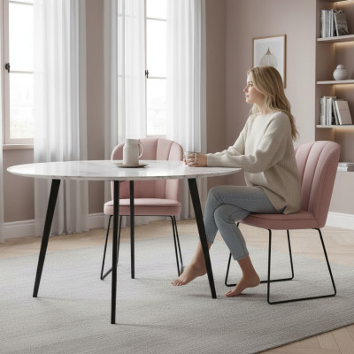Set de diseño de sillas 6x Juego de sillas Silla Comedor Nuevo Grupo Sillón