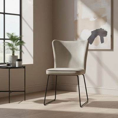 Silla 4x sillón comedor sala de estar conjunto nuevo Club televisión silla tapizada textil