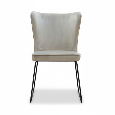 Silla 8x para salón comedor, silla tapizada de tela, juego de sillones nuevos.