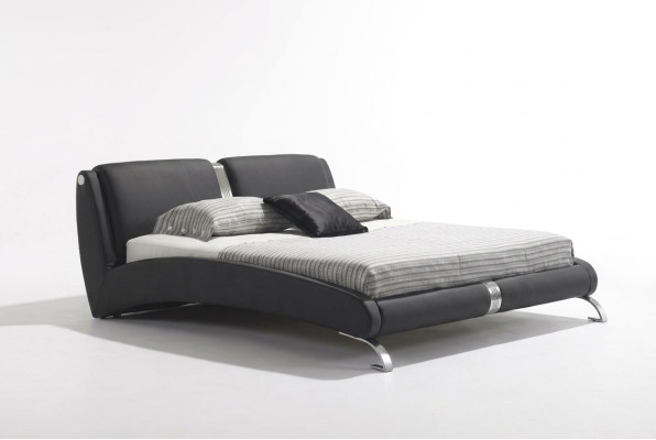 Cama moderna, cama tapizada, cama doble, conjunto de camas de diseñador 180x200cm