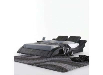 Cama doble Diseño Cama Matrimonial Cama tapizada Dormitorio Cama de cuero Nuevo