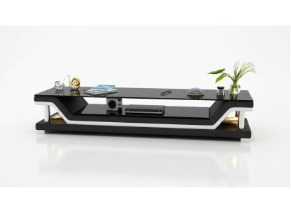 Mueble bajo de televisión RTV de diseñador, aparador, mesa baja decorativa para TV.