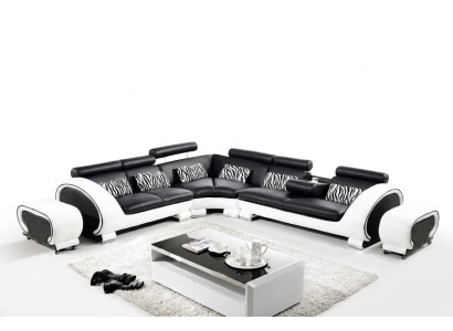 Sofá en forma de L, sofá esquinero, sofá de esquina, sala de estar tapizada conjunto de muebles