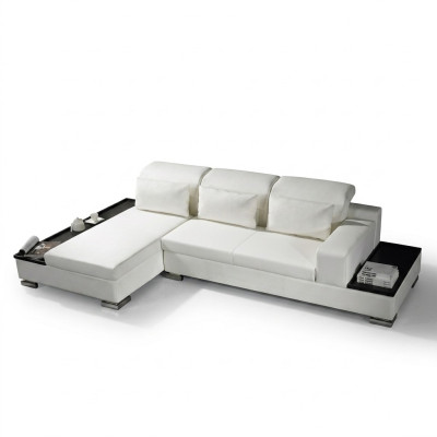 Sofá esquinero sofá en forma de L sofá conjunto de muebles de sala de estar acolchado sofá
