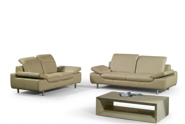 Sofá conjunto Sofá Sofá Sofá de cuero Asiento Acolchado Conjuntos Sofás 3 1 Asiento
