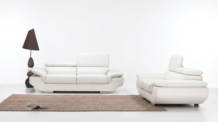 Muebles de lujo sofá conjunto de sofás de sofá de 3 + 2 sofás de cuero conjunto