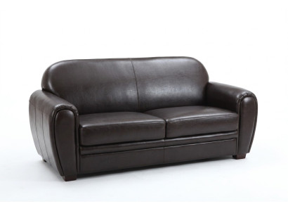 Sofás de Chesterfield tapizados en cuero para 32 personas en conjunto de salón.