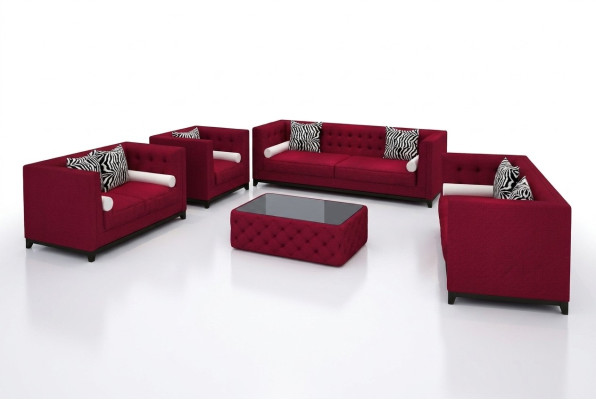 Sofá de cuero conjunto de sofá sofá sofá de tres plazas poltrona sofá de tres piezas sillón