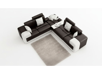 Sofá de esquina en forma de L, conjunto de sofá, tapizado, sofá, conjunto de mobiliario de salón.