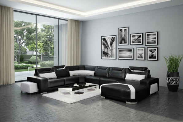 Salón en forma de U, sofá de esquina, conjunto de sofás de esquina, sofá esquinero, sofá, conjunto.