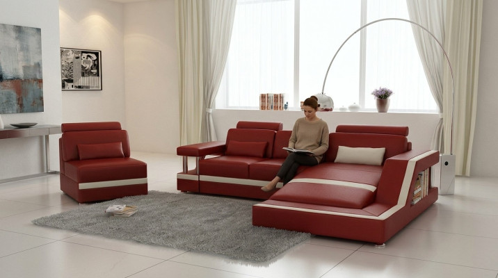 Sofá de esquina conjunto de sofá sofá esquina acolchado taburete conjunto completo sillón sofá