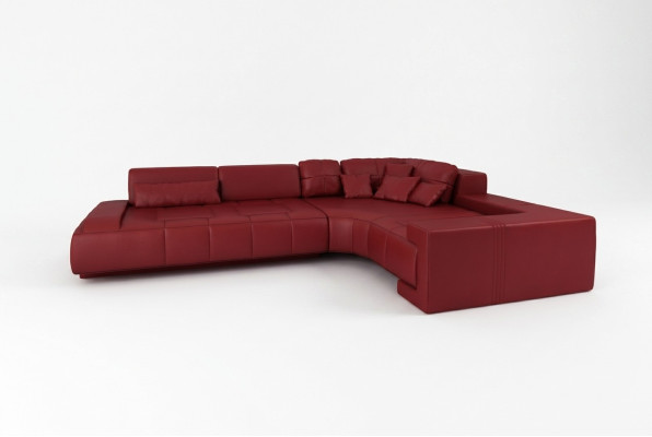 Sofá de cuero moderno, conjunto de sala de estar de cuero, sofá de cuero, decoración, conjunto de sofá en forma de L.