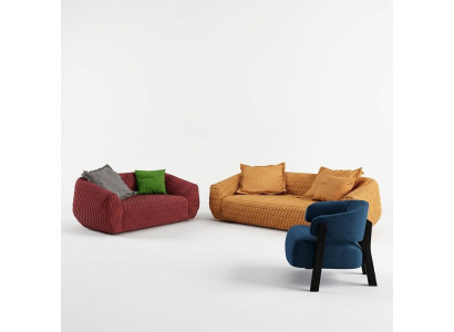 Sofá Conjunto de sofá 3+2+1 Asientos Diseño Sofá tapizado Sofá Moderno