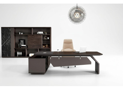 Muebles de oficina conjunto de 2 piezas. Escritorio mesas Escritorio de jefe Armario archivador