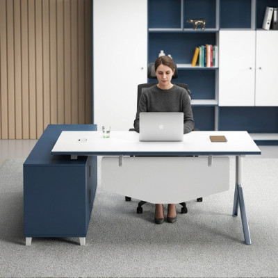 Muebles de oficina, escritorio, archivador, escritorio, mesas, mesas 2 piezas.