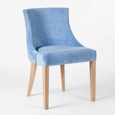 Diseño de silla de brazos Chesterfield en tela de lujo, sillas tapizadas para comedor.