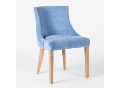 Diseño de silla de brazos Chesterfield en tela de lujo, sillas tapizadas para comedor.