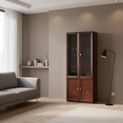 Armario Armario de madera Librero Cómoda Oficina Sistema de pared Estante Muebles Armarios