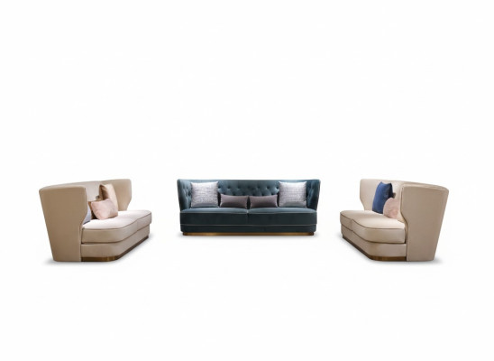 Sofá conjunto de 3+2+2 plazas set diseño sofá tapizado sofá moderno