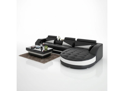 Sofá de esquina en forma de L, conjunto de salón, sofá de diseño, sofá, tapizado, conjunto de asientos.
