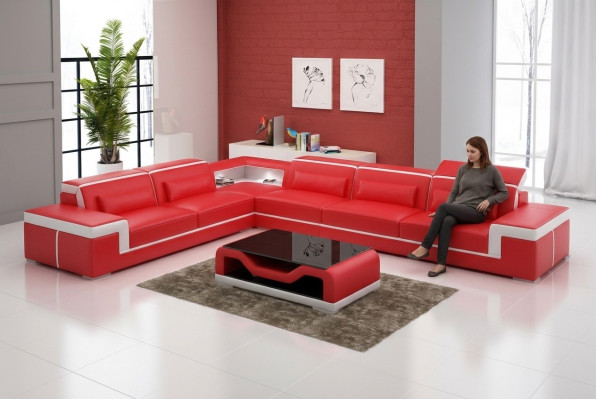 Sofá de diseño Sofá Esquinero Sofá de tela Conjunto de tapizado Sofá sistema de asientos en L