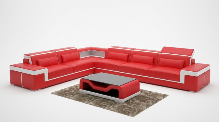 Sofá de diseño Sofá Esquinero Sofá de tela Conjunto de tapizado Sofá sistema de asientos en L
