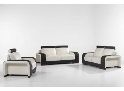 Sofá conjunto conjunto de conjuntos de diseño sofás sofás de tela de cuero de 3 plazas