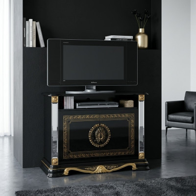 Mueble de televisión de diseñador RTV cómoda aparador mesa baja armario estante de sala de estar de lujo