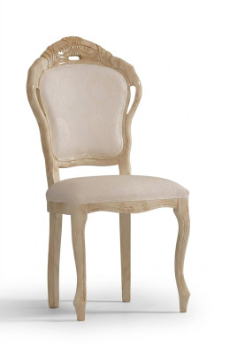 Lujo 1x Silla Silla de comedor Sillas de cocina Silla de sala de estar Silla tapizada Sillas