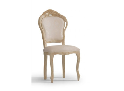 Lujo 1x Silla Silla de comedor Sillas de cocina Silla de sala de estar Silla tapizada Sillas