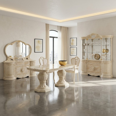 Vitrina de lujo de escaparate estantería armarios vitrinas gabinete vidrio moderno estilo madera.